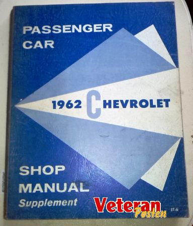 1962 Chevrolet,Orig.ShopManual 
